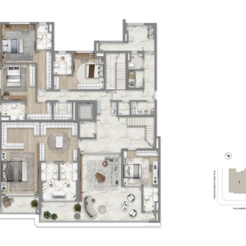 F1 - DUPLEX INF - 645M²