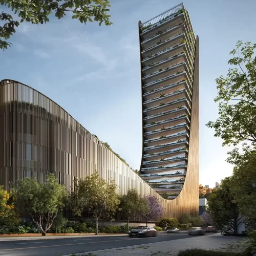 Fachada-escultural-do-280-Art-Boulevard-–-Cidade-Jardim